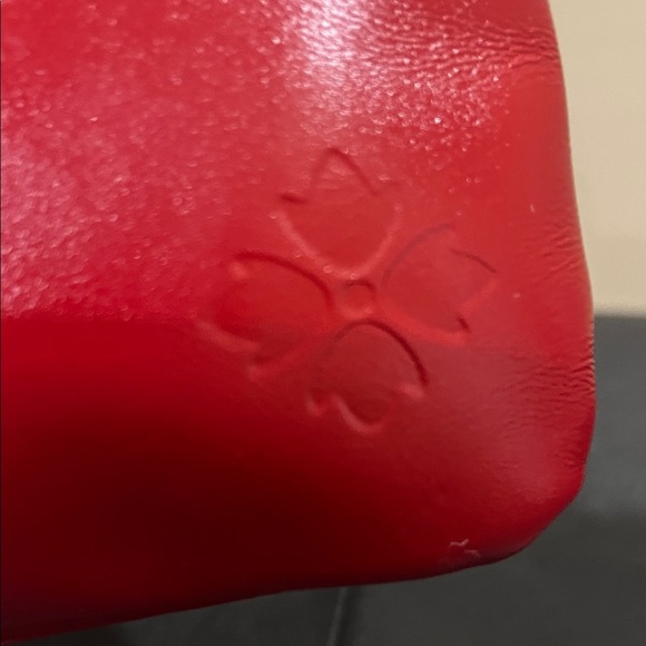 Patricia Nash | Leather Wristlet w/ Tooled Design in “Lava” - Picture 5 of 10